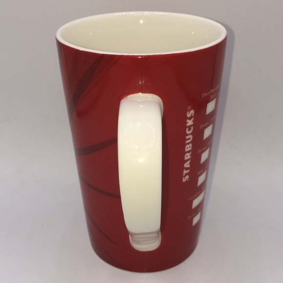 Starbucks 2014 Red Holiday Christmas Mermaid Siren Logo Coffee Tea Mug Cup - Picture 4 of 10